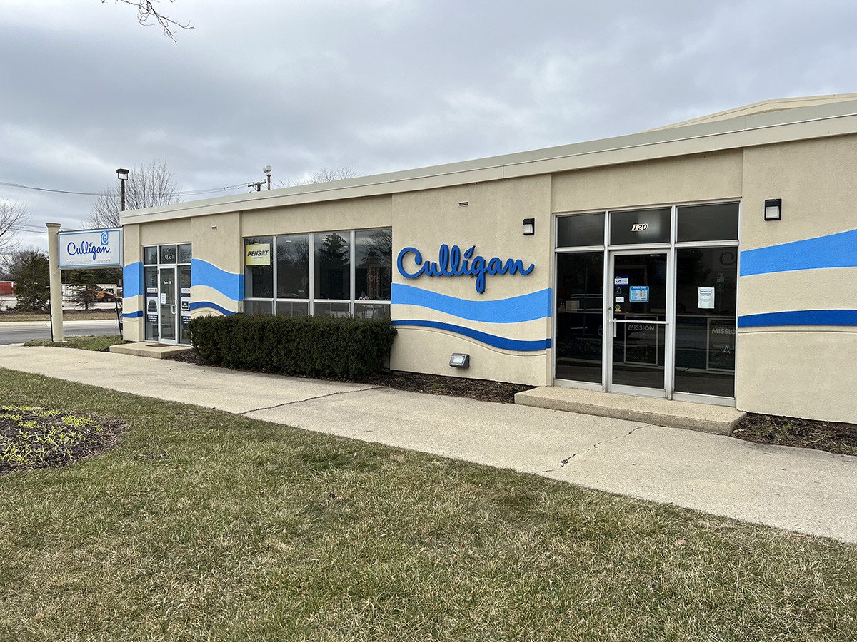 Exterior view of Culligan Wheaton storefront